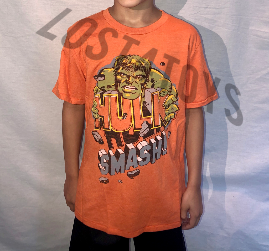 Junk Food Marvel HULK Smash Kids/Toddler T-Shirt