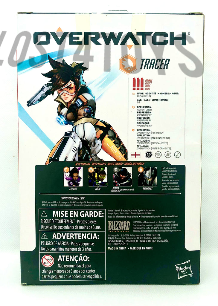 Hasbro Overwatch Ultimates Series Tracer Action Figure