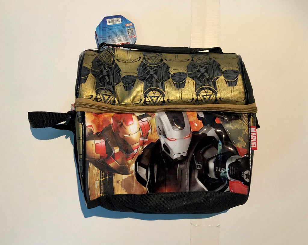 Marvel Iron Man and War Machine Lunchbox/tote insulated