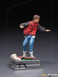 Statue Marty McFly on Hoverboard - Back to the Future - Art Scale 1/10 - Iron Studios