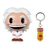 Kidrobot IX-20 Bhunny Back To The Future Doc Brown Vinyl Figure