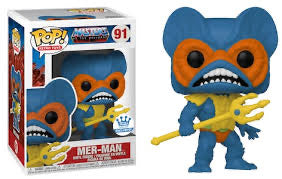 Funko POP! Retro Toys Masters of the Universe Mer-Man Funko Shop Exclusive Vinyl Figure #91