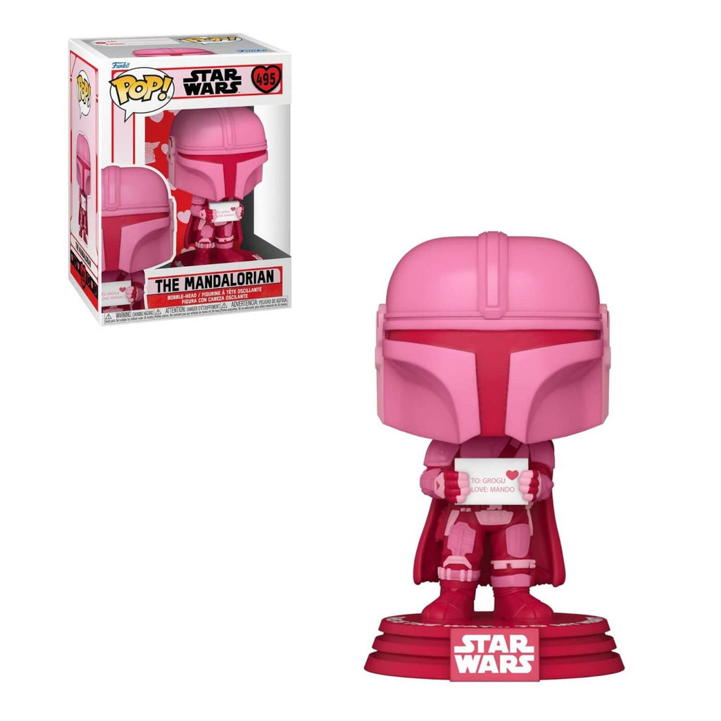 Funko POP! Star Wars Valentines “The Mandalorian” #495 Bobblehead