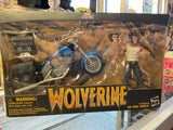 Hasbro Marvel Legends Wolverine Action Figure (With Motorcycle)