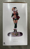 DC Direct Holiday Harley Quinn Bombshells Statue