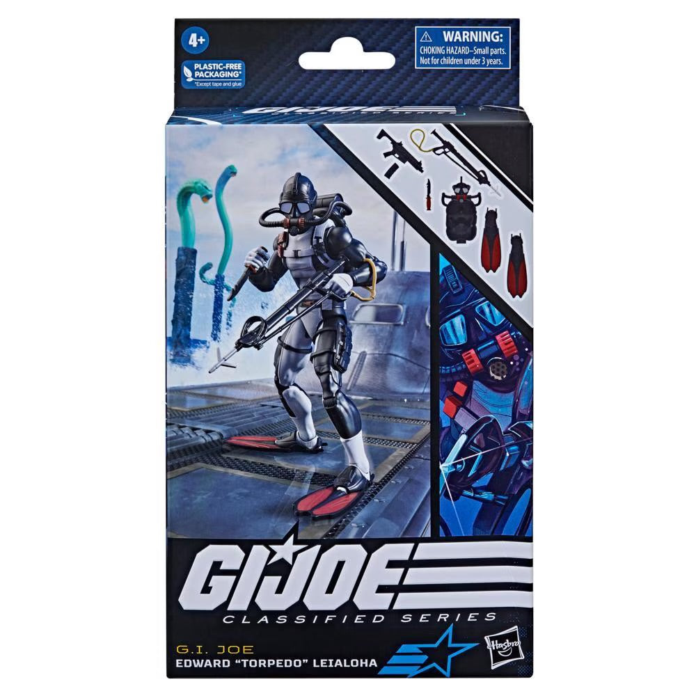 Hasbro G.I. Joe Classified Series Edward “Torpedo” Leialoha Action Figure