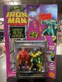 Toybiz Heavy Metal Heroes Ironman Vs. Mandarin Pose Able Action Figures