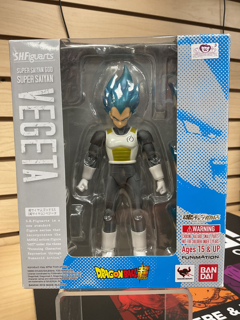 Bandai S.H.Figuarts Dragon Ball Z Super Saiyan God Super Saiyan Vegeta Figure