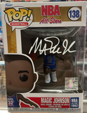 Funko POP! Autographed Magic Johnson JSA Certified Vinyl Figure