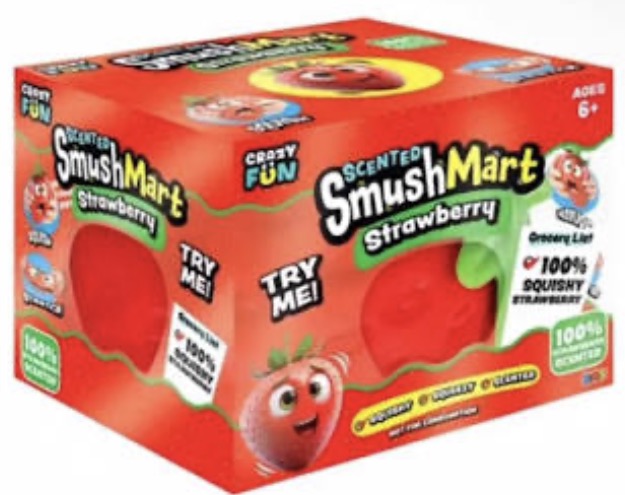 RMS Scented Smushmart Strawberry Squishy