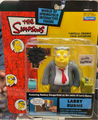 Playmates The Simpsons Larry Burns Interactive Figure