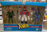 Hasbro Marvel Legends X- Men Meggan , Captain Britain and Shadowcat Action Figures