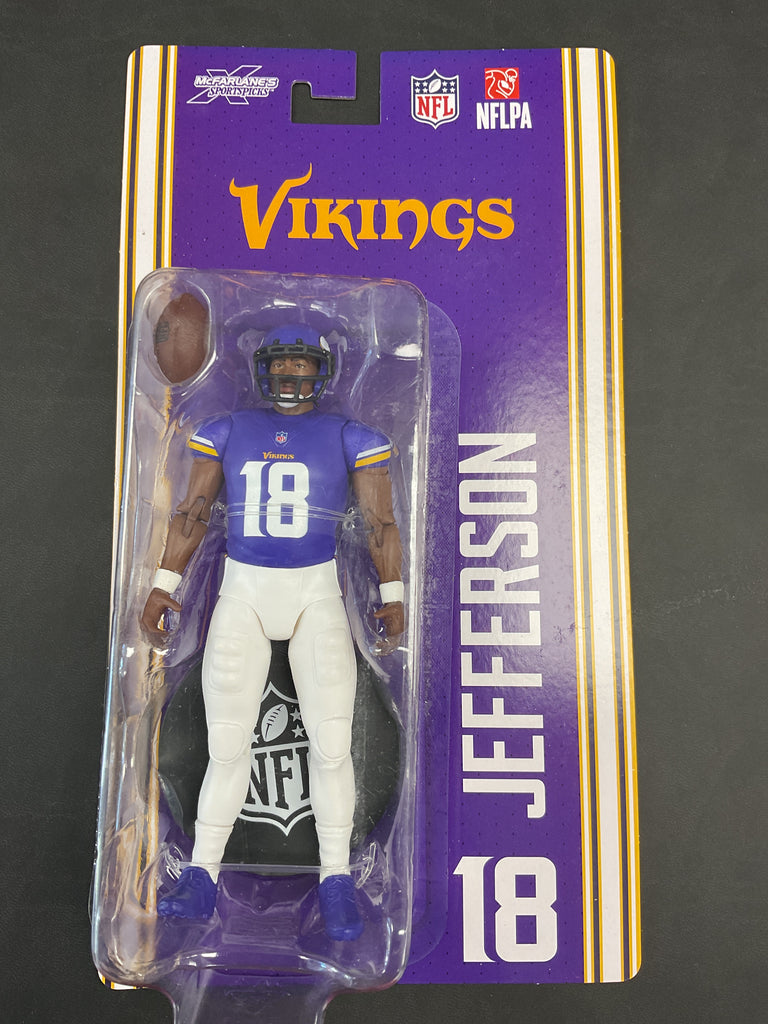 McFarlane Sportspicks VIKINGS Justin Jefferson Series Action Figure