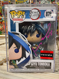 Funko POP! Demon Slayer Giyu Tomioka Signed by Johnny Yong Bosch JSA Certified Vinyl Figure