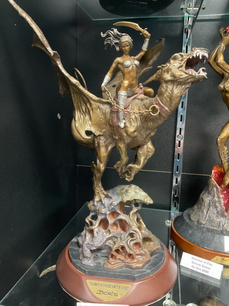 Boris Maiden Of The Golden Sword Bronze Statue (No Box)