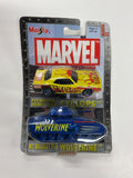 Maisto Marvel Metal Die Cast Car Plymouth Hemi Cuda Cyclops and M2 Bradley IFV Wolverine