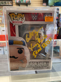 Funko POP! WWE Iron Sheik Autographed By Brett Azar JSA Certified Vinyl Figure