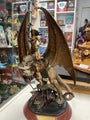 Boris Maiden Of The Dragons Axe Bronze Statue (No Box)