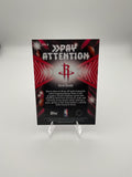 Topps NBA Hoops “Pay Attention” Kevin Durant 62/99 Card