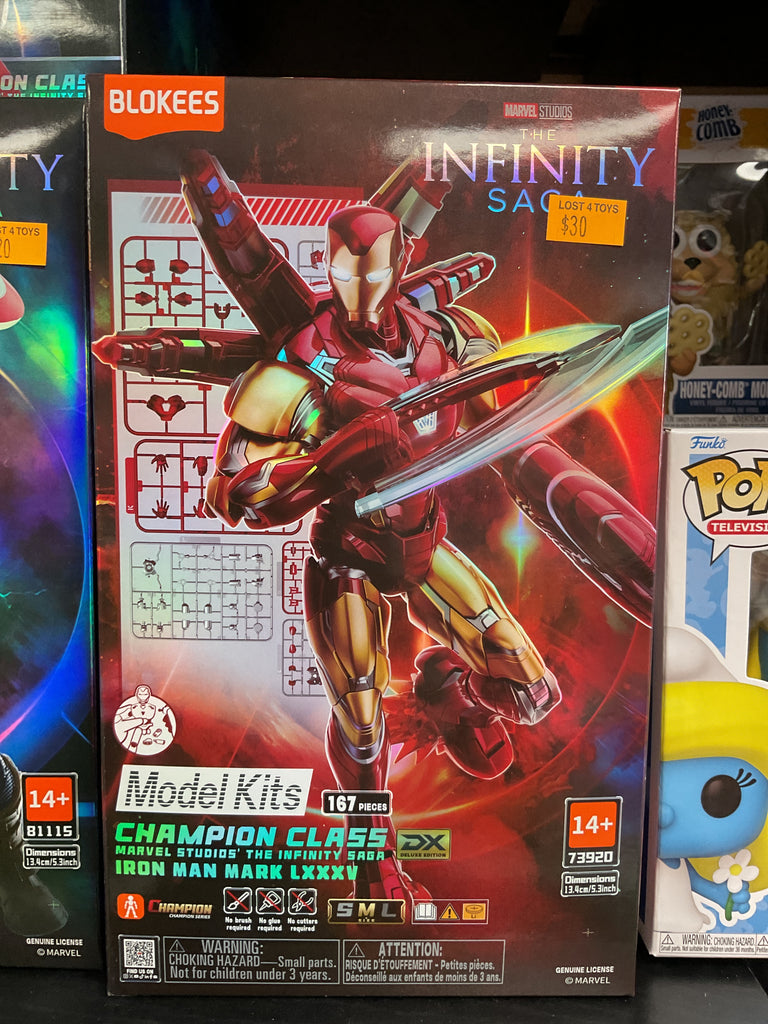 Blokees Marvel Champion Class Iron Man Mark LXXXV Deluxe Edition Model Kit