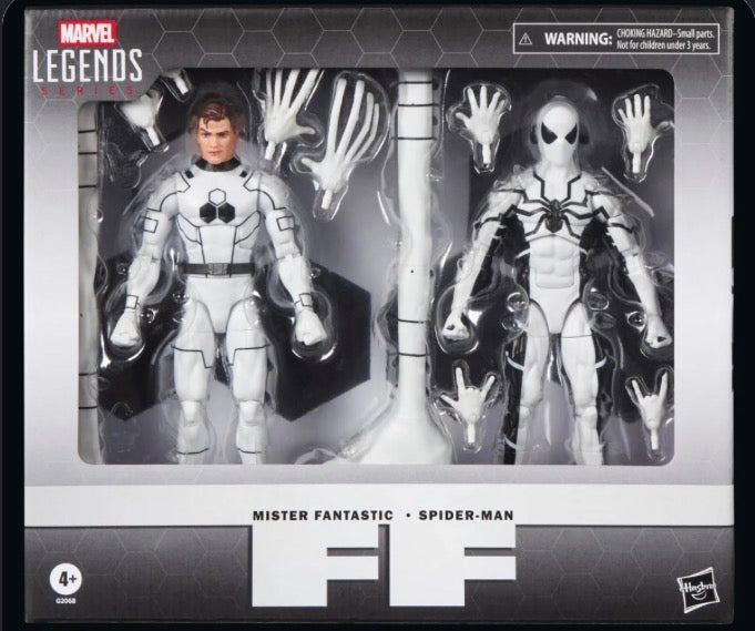 Hasbro Marvel Legends Series Mister Fantastic and Spider Man Action Figure Set
