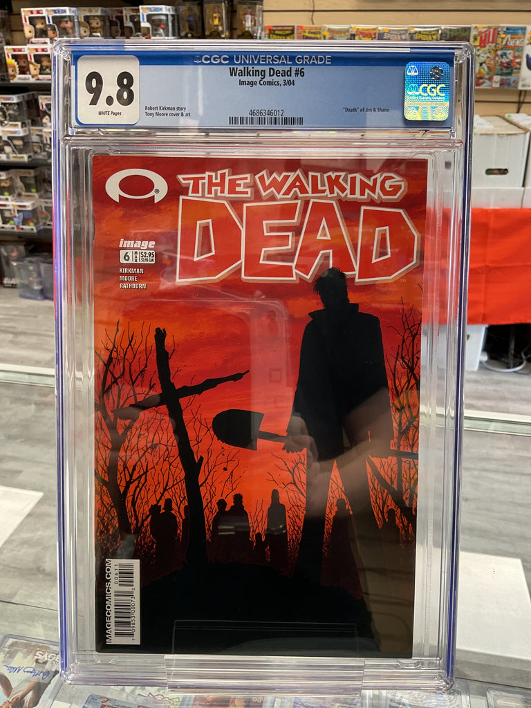 Walking Dead #6 CGC Graded 9.8 Comic