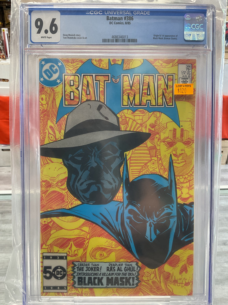 Batman #386 CGC 9.6 Graded Comic
