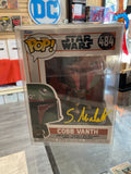 Funko pop! Star Wars Cobb Vanth Susanna Malak Autographed JSA Certified Bobble Head