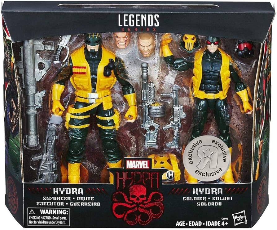 Marvel Legends Hydra Enforcer And Soldier Action Figures