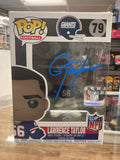 Funko POP! Autographed Lawrence Taylor JSA certified Vinyl Figure