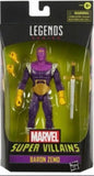 Hasbro Marvel Legends Series Super Villains Baron Zemo Action figure