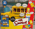 Playmates The Simpsons Talking Elementary School Bus Interactive Playset