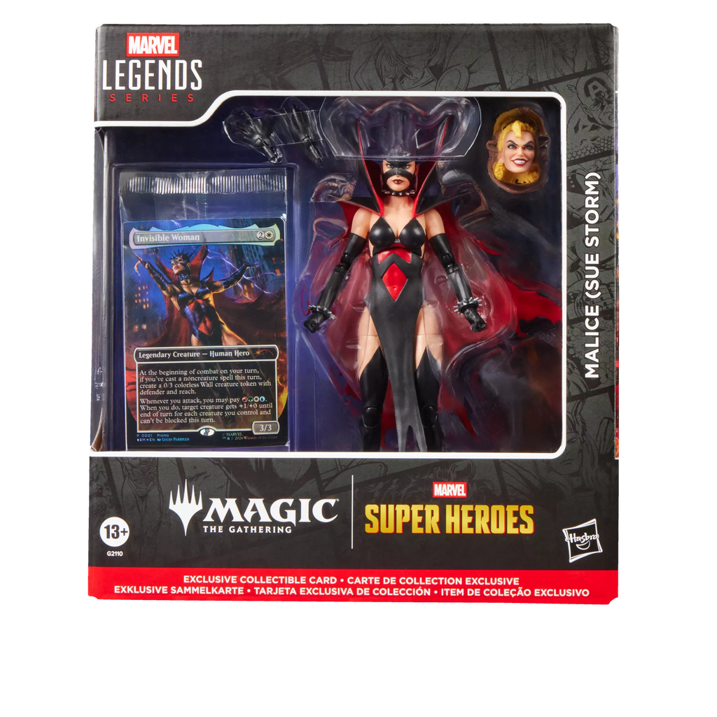 Hasbro Marvel Legends Super Heroes Magic The Gathering Malice (Sue Storm) Action Figure