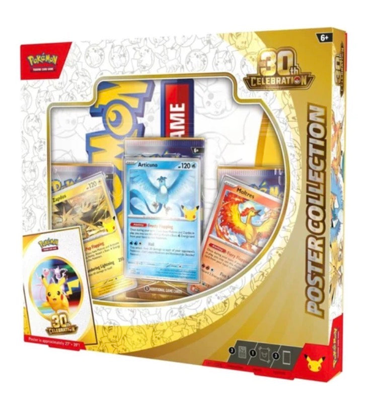Pokemon 30th Anniversary Poster Collection