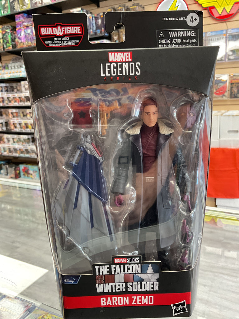 Marvel Legends The Falcon And The Winter Soldier Baron Zemo Action Figure