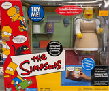 Playmates The Simpsons Springfield Elementary Cafeteria With Exclusive Lunch lady Doris Interactive Playset