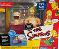 Playmates The Simpsons Nuclear Power Plant with Exclusive Radioactive Homer Interactive Playset