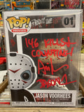 Funko POP! Friday The 13th Jason Voorhies Vinyl Figure Autographed By Ari Lehman JSA Certified