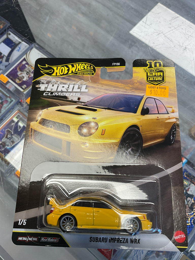 Mattel HotWheels Premium Subaru Impreza WRX