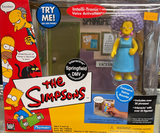 Playmates The Simpsons Springfield DMV Exclusive Selma Bouvier Interactive Playset