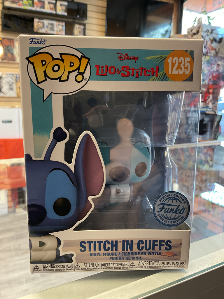 Funko POP! LILO and Stitch “Stitch In Cuffs” Vinyl Figure #1235