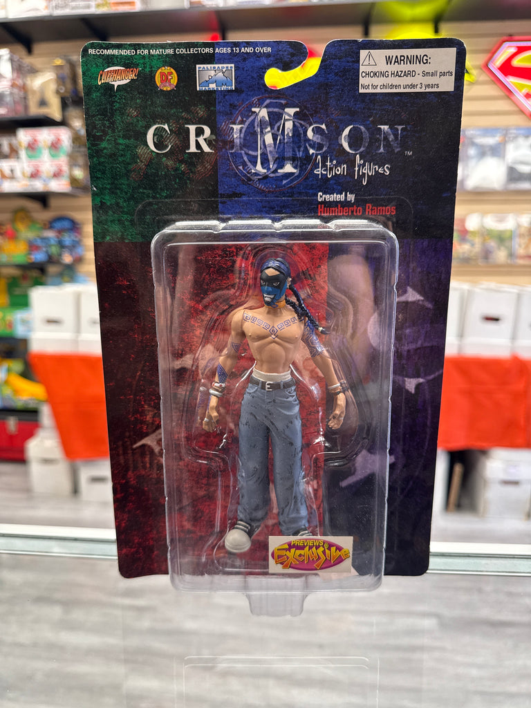 Crimson Joe Action Figures Created Humberto Ramos Preivews Exclusive