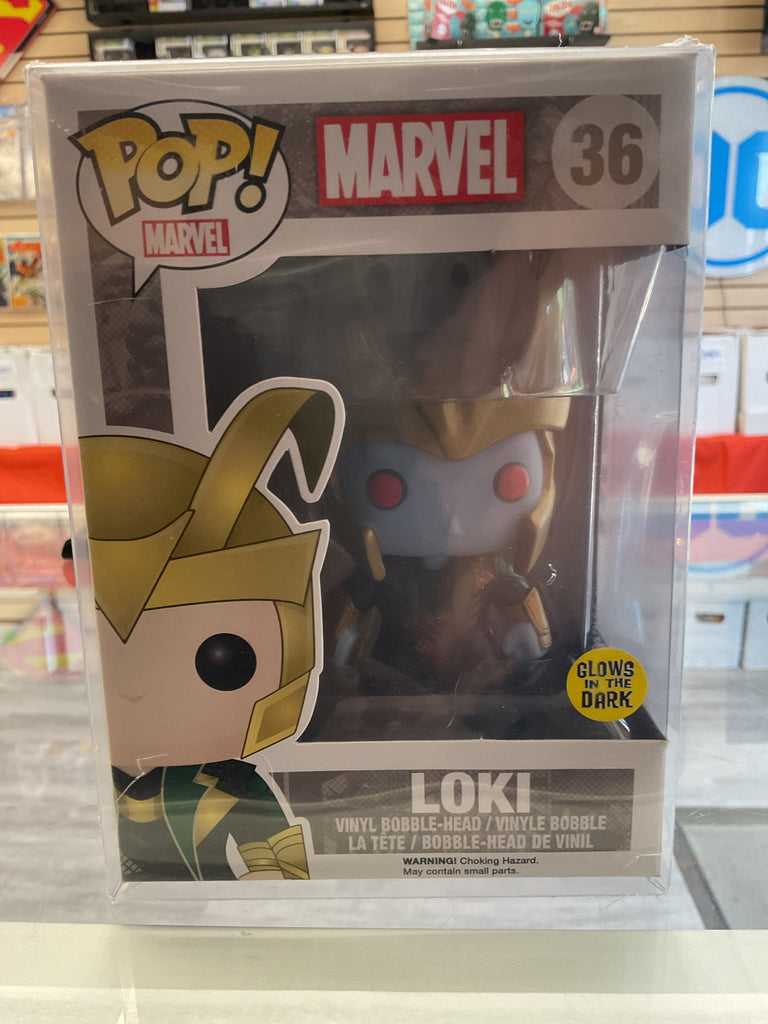 Funko POP! Marvel Loki GITD Vinyl Bobblehead #36