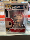 Funko POP! G.I. Joe Scarlett Autographed By Larry Hama Vinyl Figure