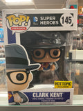 Funko POP! DC Super Hero’s Clark Kent Hot Topic Exclusive Vinyl Figure #145