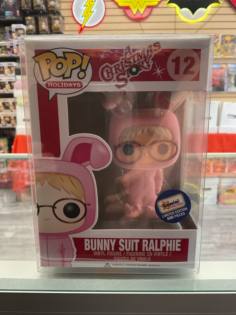 Funko POP! A Christmas Story Bunny Suit Ralphie Gemini Exclusive 480 PCs Vinyl Figure #12
