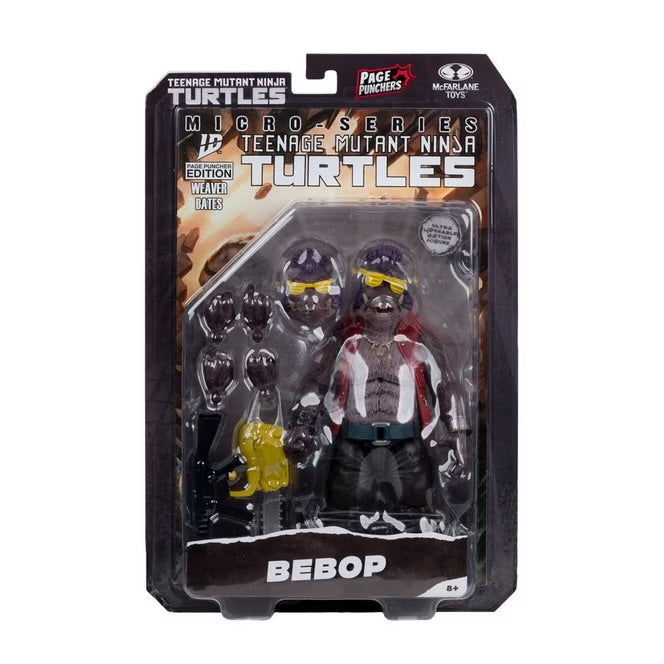 McFarlane Teenage Mutant Ninja Turtles Bebop Page Puncher Action Figure