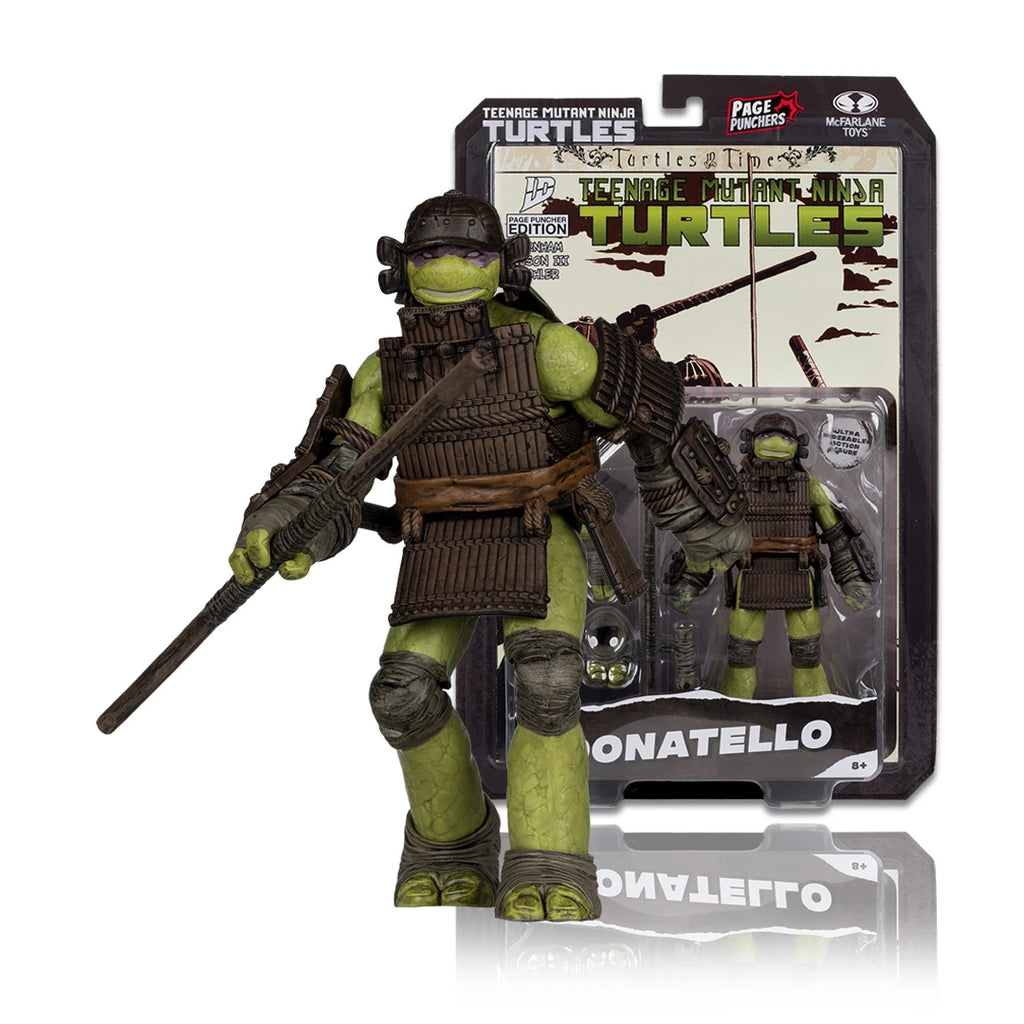 McFarlane Teenage Mutant Ninja Turtles Donatello Page Puncher Action Figure
