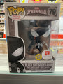 Funko POP! Marvel Black Suit Spiderman GITD Walgreens Exclusive Vinyl Bobblehead #79