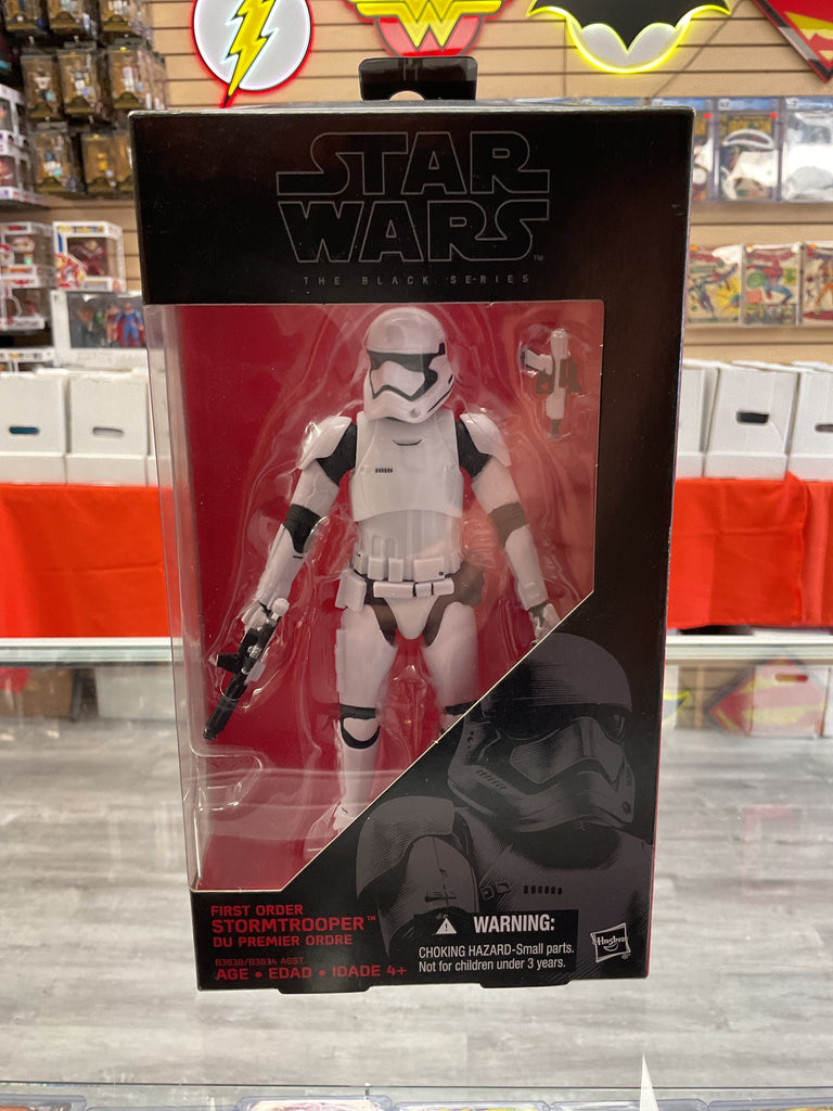 Hasbro Star Wars The Black Series First Order Storm Trooper Action Figure